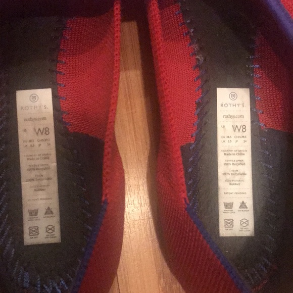 Red Rothy’s flats - Picture 3 of 3